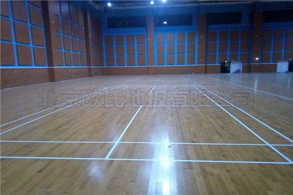 福建福卅運動(dòng)木地板案例-天潭師范附中體育館